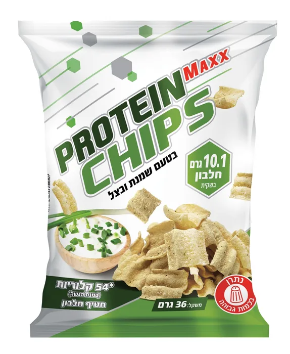 צ׳יפס חלבון פרוטאין מקס 36 גרם 6 י״ח | Protein Maxx Chips
