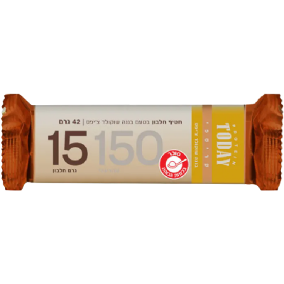 חטיף חלבון טודיי קריספי 12 יח׳ (4.5 לחטיף) | Protein Bar Today