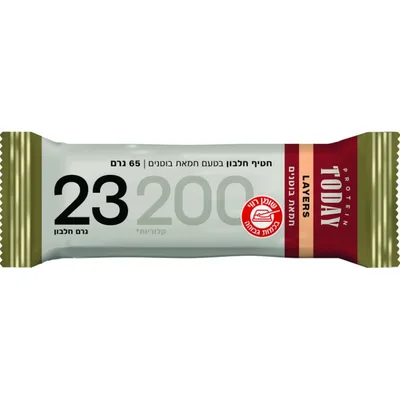 חטיף חלבון טודיי תוקף קצר 12 יח׳ (4.9 לחטיף) | Protein Bar Today
