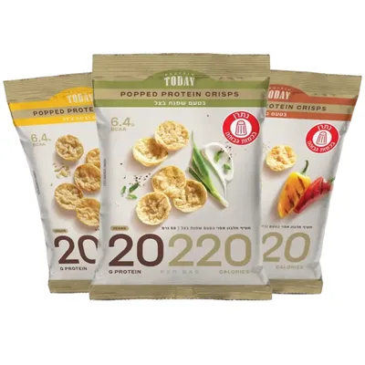 צ׳יפס חלבון טודיי 3 י״ח מיקס טעמים