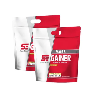 מאס גיינר סופר אפקט מבצע זוגות (13.6 ק״ג) | MASS GAINER SUPPER EFFECT