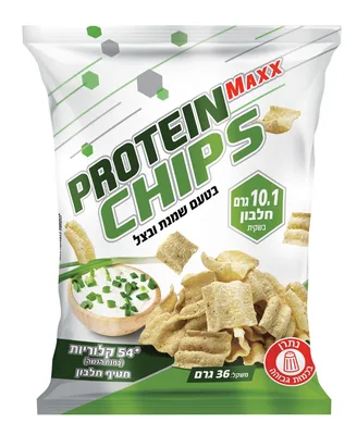 צ׳יפס חלבון פרוטאין מקס 36 גרם 6 י״ח | Protein Maxx Chips