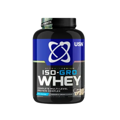 אבקת חלבון יו.אס.אן איזו גרו | Iso-Gro Whey