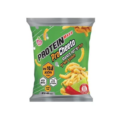  
פרוצ׳יטו פרוטאין מקס בטעם חמוץ חריף (40 גרם)
 