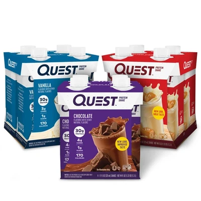 משקה חלבון קווסט 4 יח׳ | Quest Protein Shakes